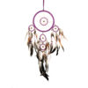 Purple Dream Catcher With Feathers, Native American Style