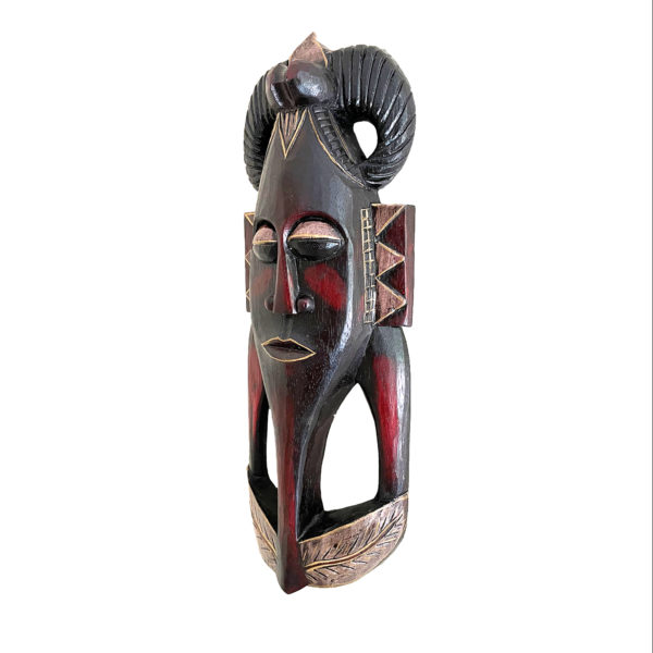 Hand Carved African Mask, Goddess
