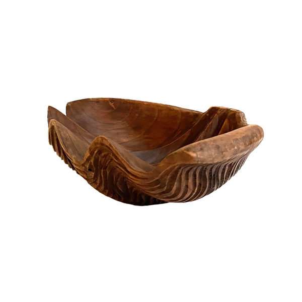 Clam Shell Decorative Bowl Catchall, Hand Crafted