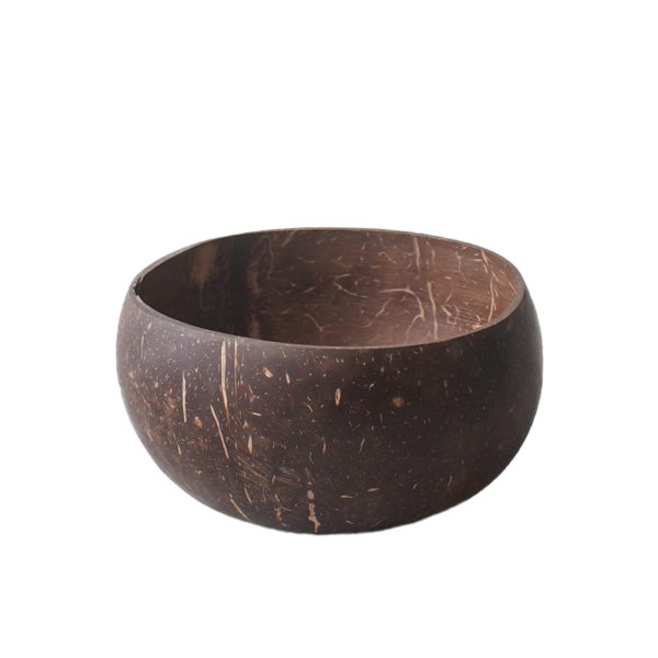 Coconut Bowls Set Of Four, Natural And Organic