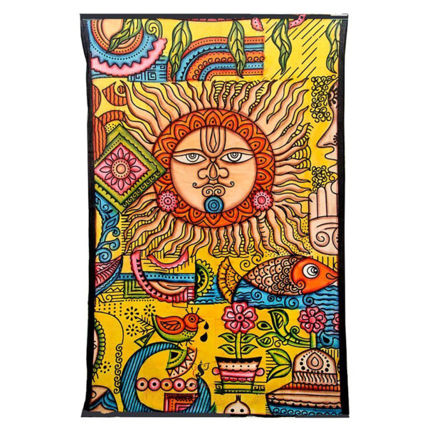 Sun God Wall Hanging Tapestry