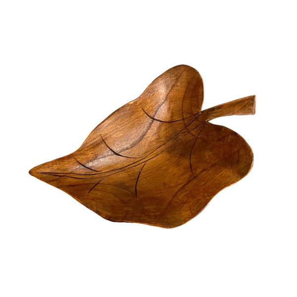 Leaf Decorative Bowl Serving Dish, Hand Crafted