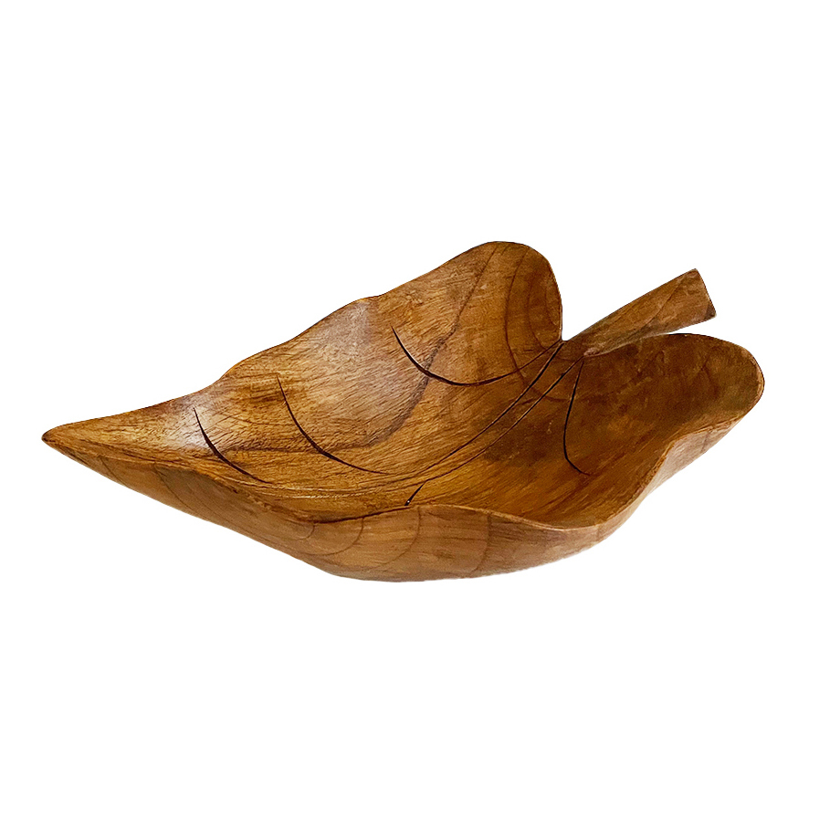 Leaf Decorative Bowl Serving Dish, Hand Crafted