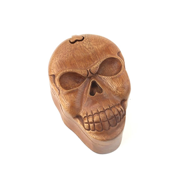 Skull Puzzle Box, Hand Crafted